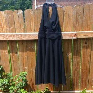 Flirty black dress